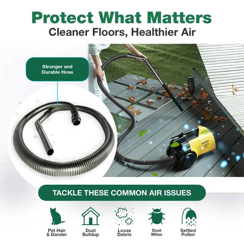 Crucial Vacuum خرطوم مكنسة كهربائية بديل من ثينك كروشيال متوافق مع خرطوم يوركا مايتي مايت - Image 4