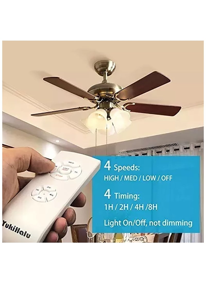 Generic - Universal Ceiling Fan Remote Control Kit, Ceiling Fan Remote Control Kit Ceiling Fan Remote, Ceiling Fan Remote Control,Ceiling Fan Remote Control Small Size - Image 1