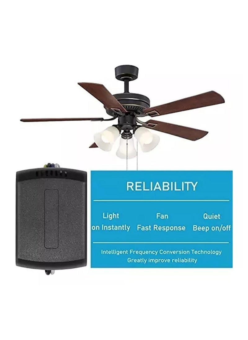 Generic - Universal Ceiling Fan Remote Control Kit, Ceiling Fan Remote Control Kit Ceiling Fan Remote, Ceiling Fan Remote Control,Ceiling Fan Remote Control Small Size - Image 1