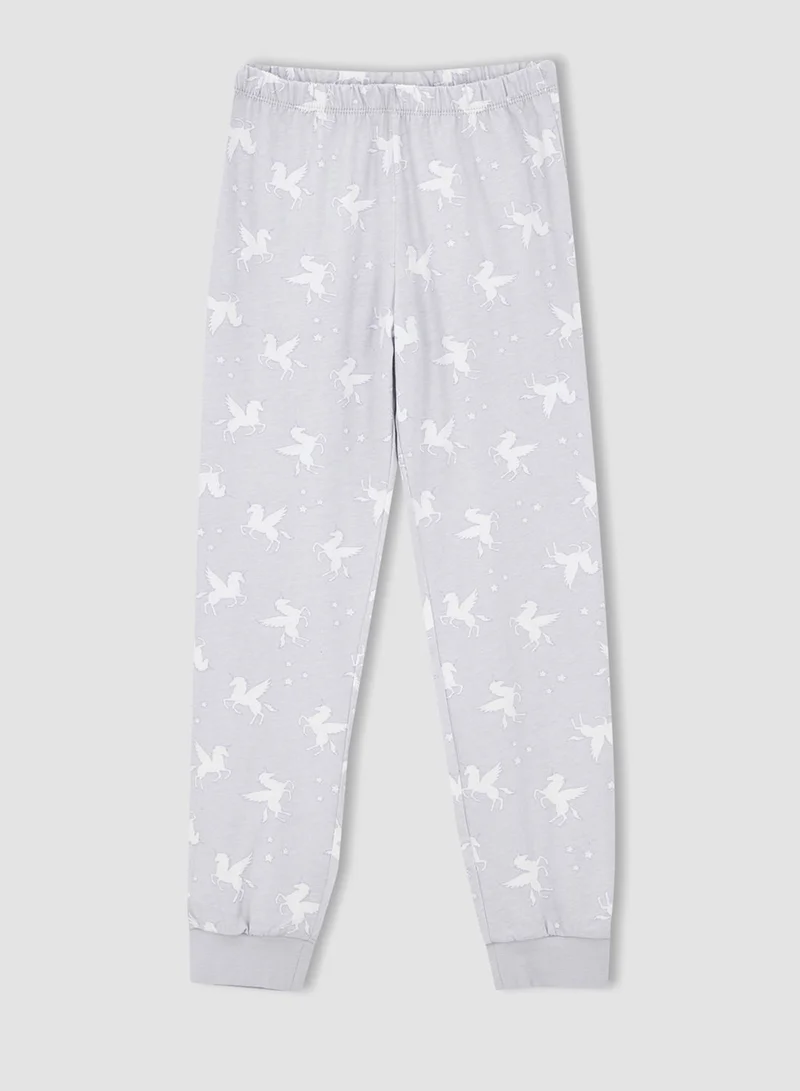 DeFacto Kids Unicorn Print Pyjama Set