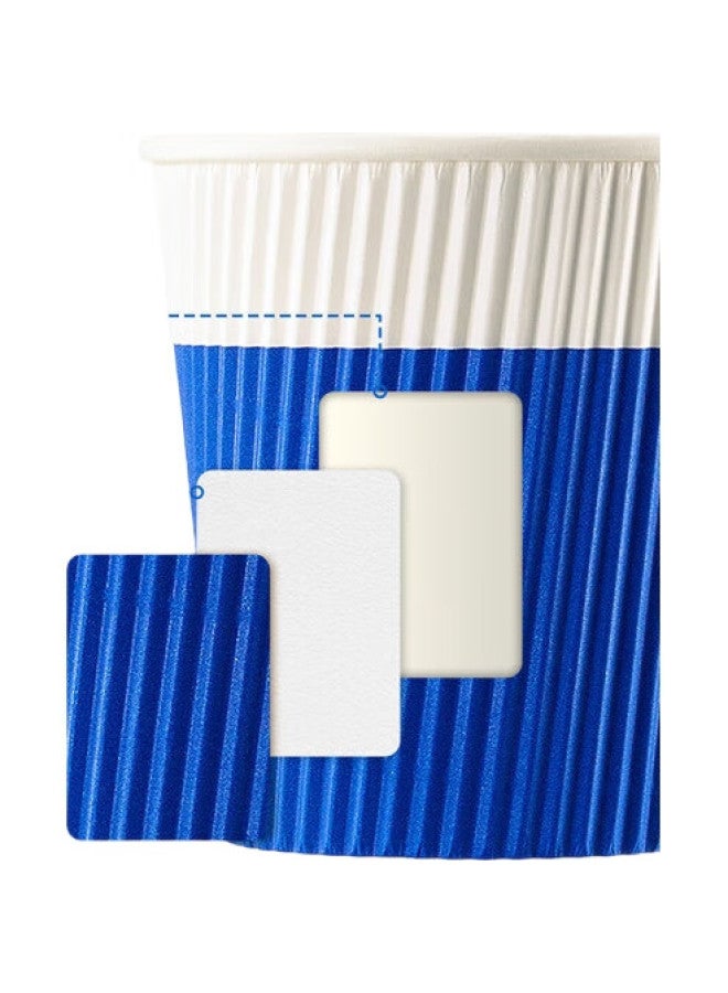 JD.com Jd Jingzao Disposable Paper Cups, Coffee Cups, Three-Layer Thickened Food-Grade Cups For Office And Home Use, Water Cups, 280Ml [60 Pieces] - Image 1