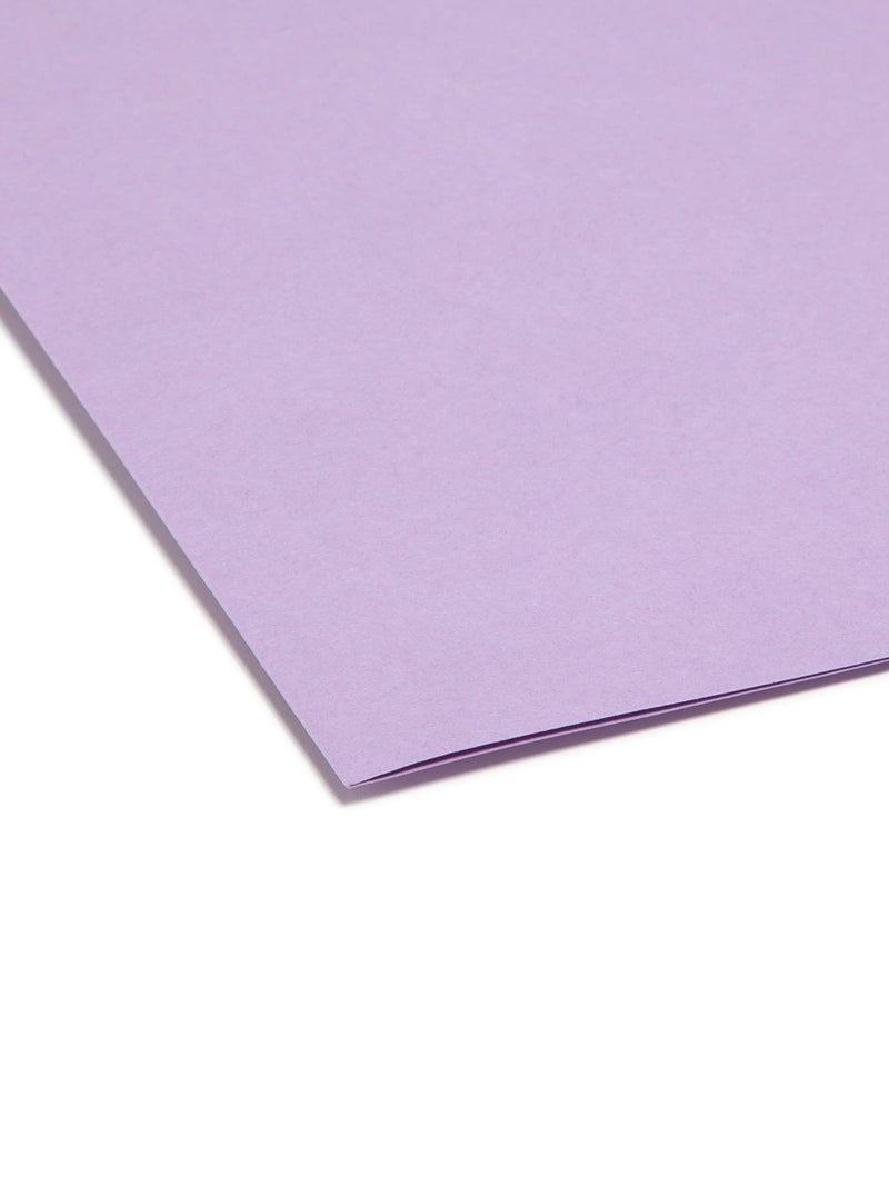 Smead File Folder, Reinforced 1/3-Cut Tab, Legal Size, Lavender, 100 per Box (17434) - Image 4