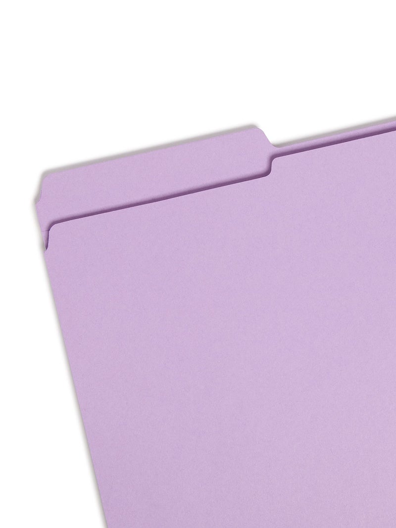 Smead File Folder, Reinforced 1/3-Cut Tab, Legal Size, Lavender, 100 per Box (17434) - Image 2