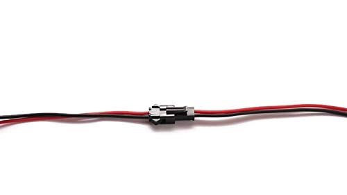 Electronicspices Electronic Spices 22 AWG JST SM 2 Pin Plug Male and Female Connector Adapter Electrical Cable Wire for LED Light, 10 Pairs - Image 5
