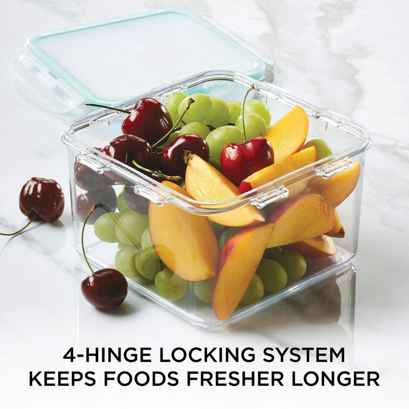 LocknLock LOCK & LOCK Purely Better Tritan Container/Square Food Storage Bin  44 Ounce  Clear - Image 3