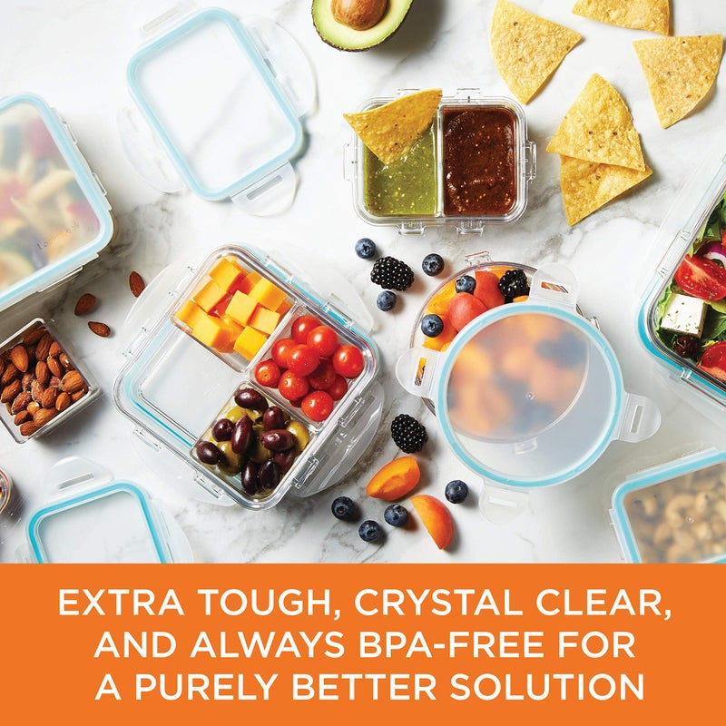 LocknLock LOCK & LOCK Purely Better Tritan Container/Square Food Storage Bin  44 Ounce  Clear - Image 5