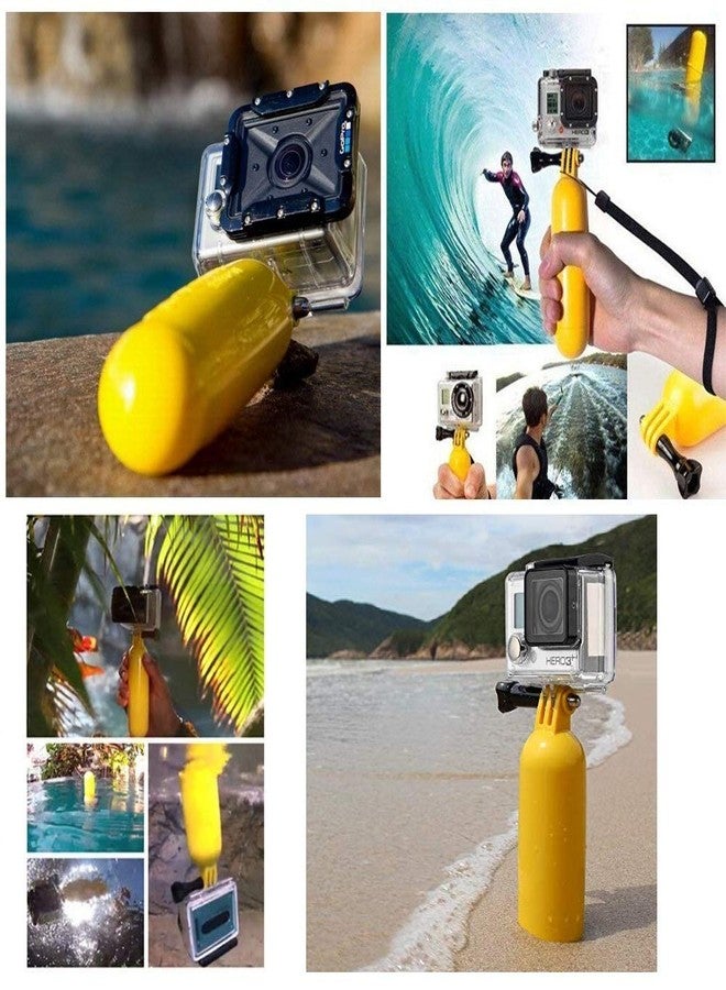 Action Pro Accessories Kit Compatible with GoPro Hero-13/12/11/10/9/8/7/6/5/4/3+/3 Session/SJ4000/SJ5000/SJ6 /Xiaomi/YI - Image 3