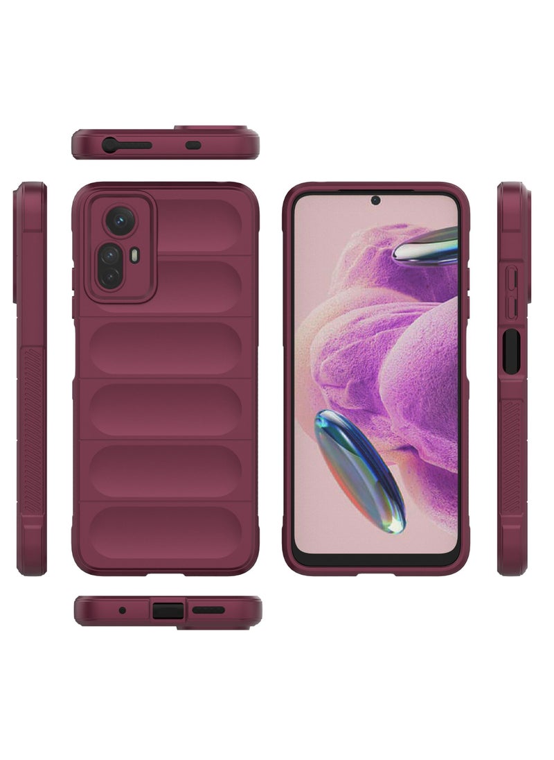 جولدن ماسك - شاومى ريدمى نوت 12 اس (Xiaomi Redmi Note 12S) جراب ماجيك كيس كفر حماية للهاتف - (نبيتى) - Image 1