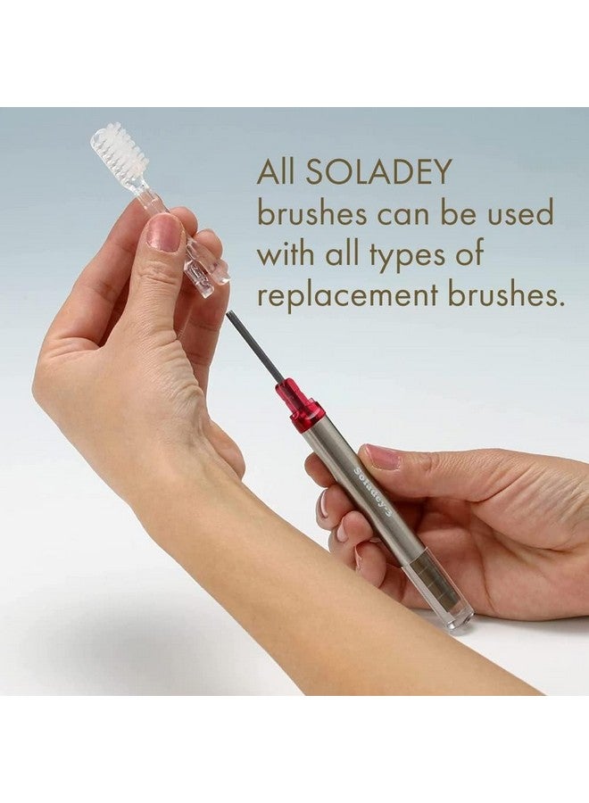Soladey 3 Ionic Toothbrush, Solar Panels And Tio2 Semiconductor, 4 Row Ultra Fine Blue, You Can Brush Without Toothpaste - Image 5