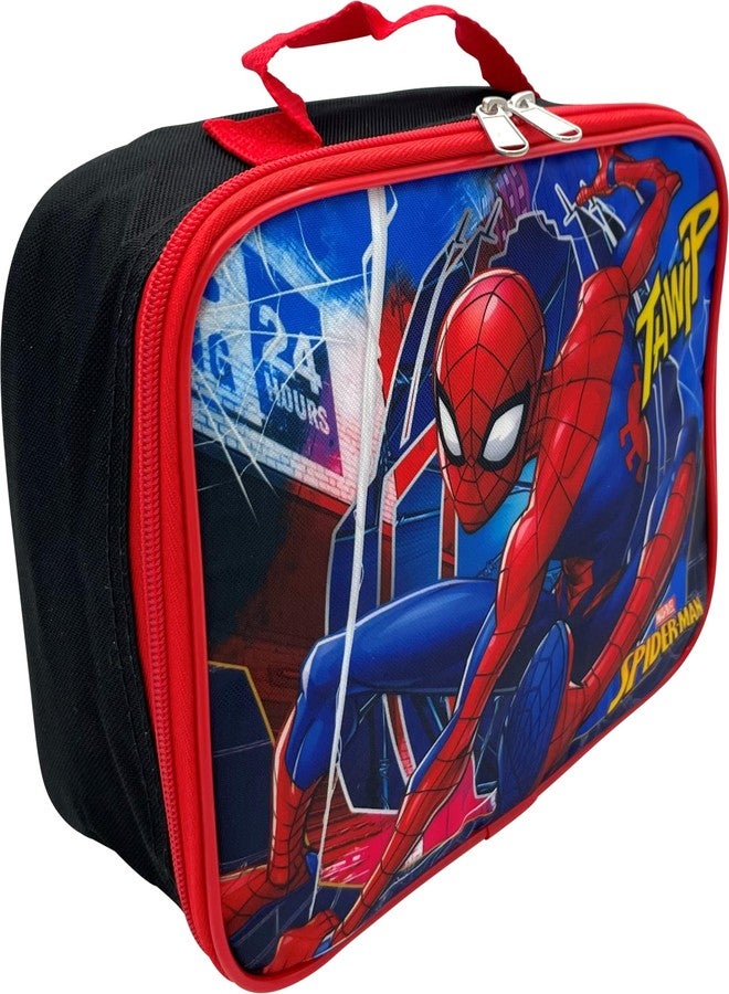 Ruz Disney/Marvel Licensed Kids Insulated Lunch Box (Spider-Man Black) - Image 2