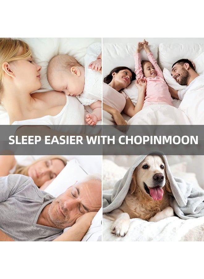 Generic - Chopinmoon  Extra Thick Queen Mattress Topper, Cooling Mattress Pad Cover, Plush Quilted Pillow Top With Overfilled 5D Spiral Fiber, Grey - Image 1