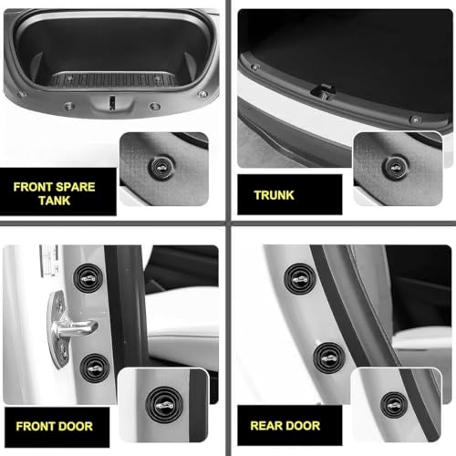 TASMAX car Combo Set car Accessories Wiper pad 2 PCs car Door Lock Protector Cover 4PCS Doors Rubber Sticker Silicone 20pcs Noise-Reducing Stickers Combo 3 Set Offer car Accessories 2025 - Image 3