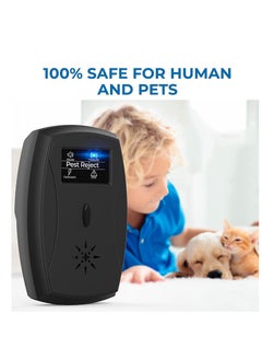 New 2022 Effective Ultrasonic Pest Repeller - Wall Plug-in Electromagnetic + Ionic, Up to 9000 Sq.ft, Cockroach Control Safe Quiet Device for Insects Roaches Ant Mice Bugs  Rodents Spiders, 3Pack