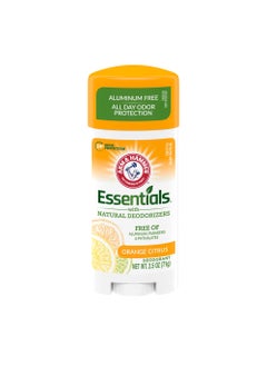 Arm & Hammer Arm & Hammer Essentials deodorant, crisp orange citrus, 2.5 ounce, 6 Count 