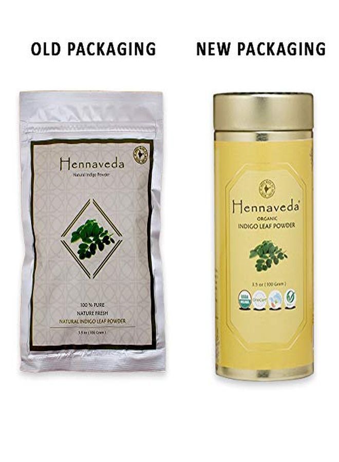 Hennaveda Organic Indigo Powder 100Gx2 - Image 3