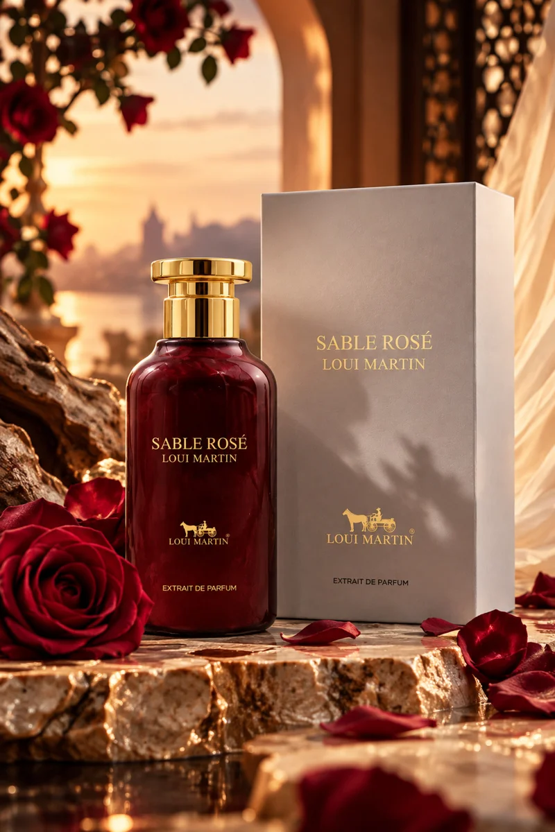Loui Martin Sable Rose Extrait De Parfum 100ml | Long-Lasting Premium Fragrance for Men & Women