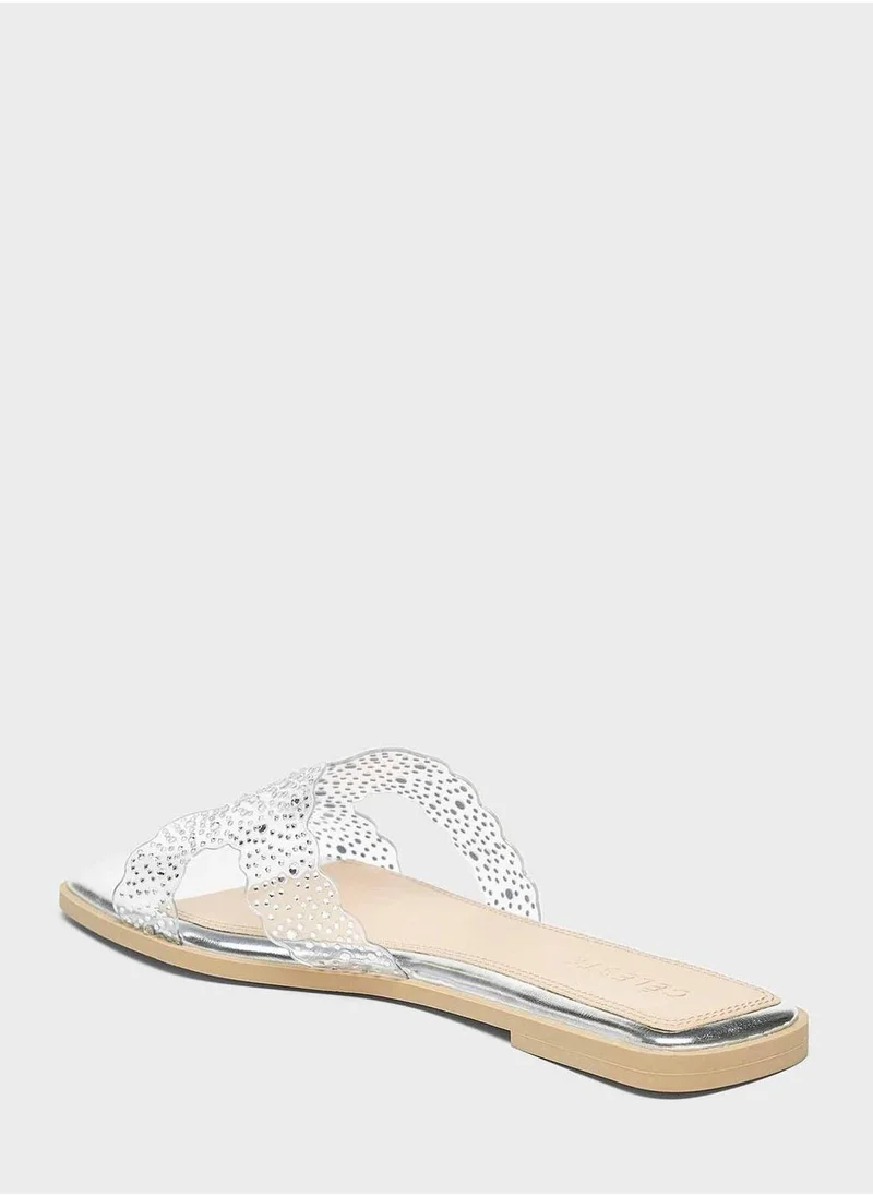 سيليست Multi Strap Flat Sandals