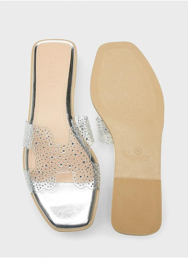 سيليست Multi Strap Flat Sandals