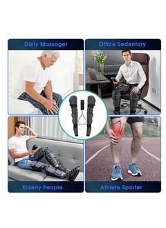 Relax Smart Leg Compression Massager device Foot Knee Leg massager for blood circulation and pain relief leg massager with air pressure  - Image 5