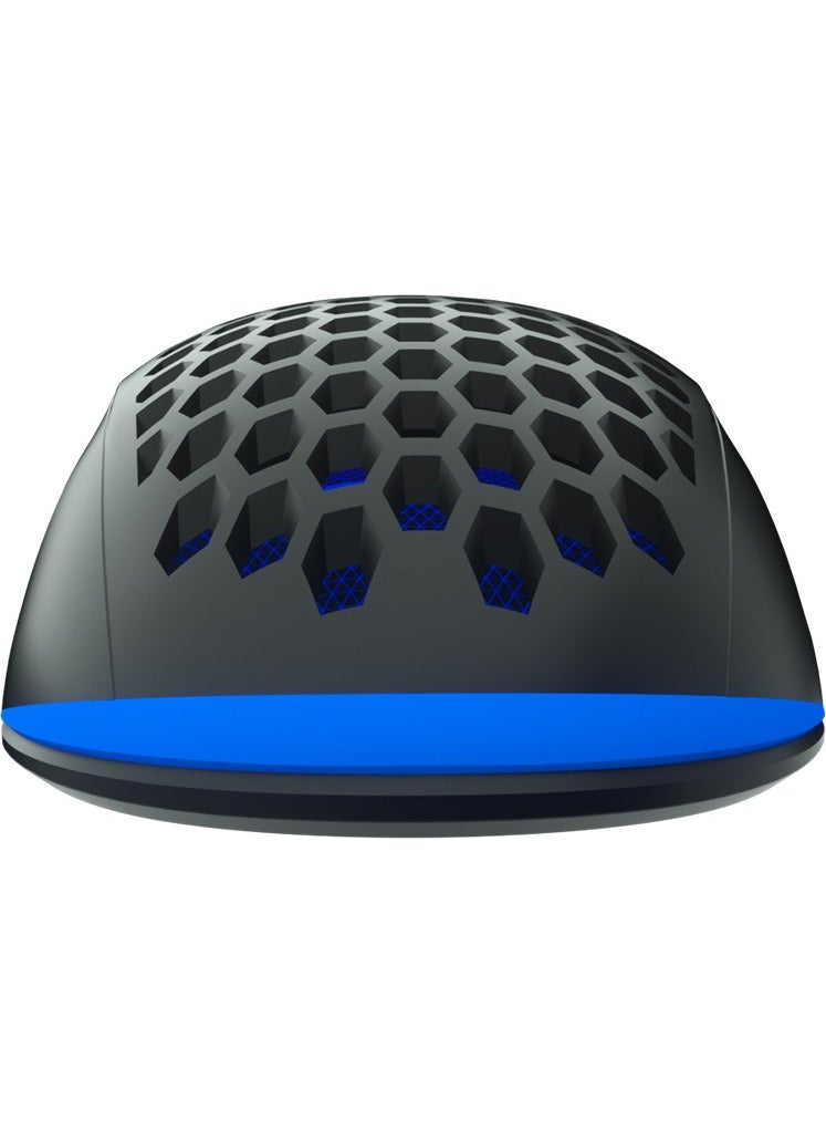 lecoo - Lenovo MS107 Wired RGB LED Illuminated 3200DPI 7-Button Gaming Mouse Black - Image 1