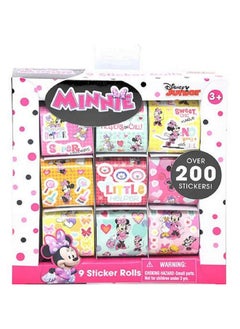 UPD Minnie Bowtique 9 Roll Sticker Box Over 200 Stickers  - Image 2