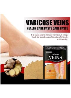 SOUTH MOON 36 Pieces Varicose Veins Patches Relief Phlebitis Angiitis 100% Natural Ingredients Added Eliminate the Appearance of Varicose Veins Vein Inflammation Treatment For Men & Women  - Image 4