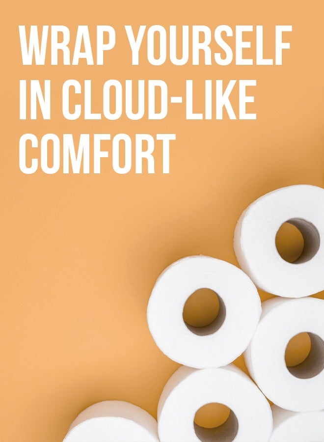 BRANDSFINITY Toilet Paper 2 Ply, 20 Rolls x 300 Sheets, Longer Lasting Absorbent Toilet Roll, Premium Silky Feel Softness Bathroom Tissue, 2 Ply Tissue Thickness - Image 4