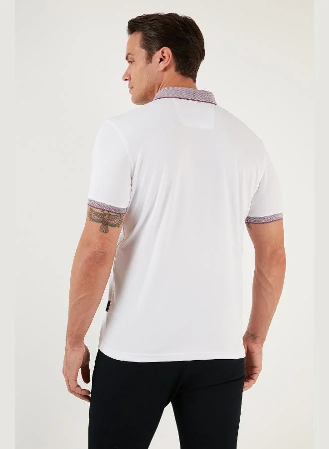 Buratti  Buratti Cotton Slim Fit Polo Collar T Shirt Men's Polo Collar T-Shirt 646R4560 for Men | Best Price UAE