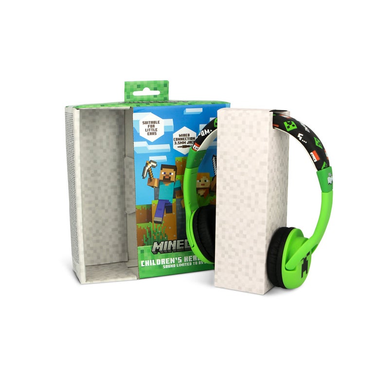 Minecraft Creeper Wired Headphones (Green) - Image 3