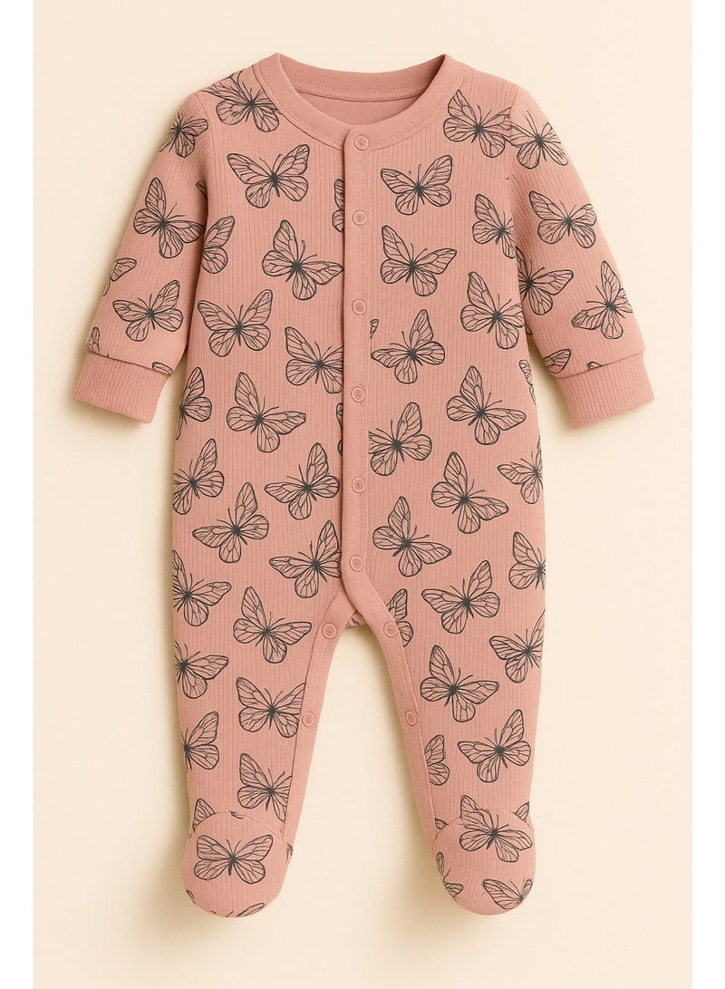 Oceakids Ribbed Bamboo Sleepsuit - Image 2