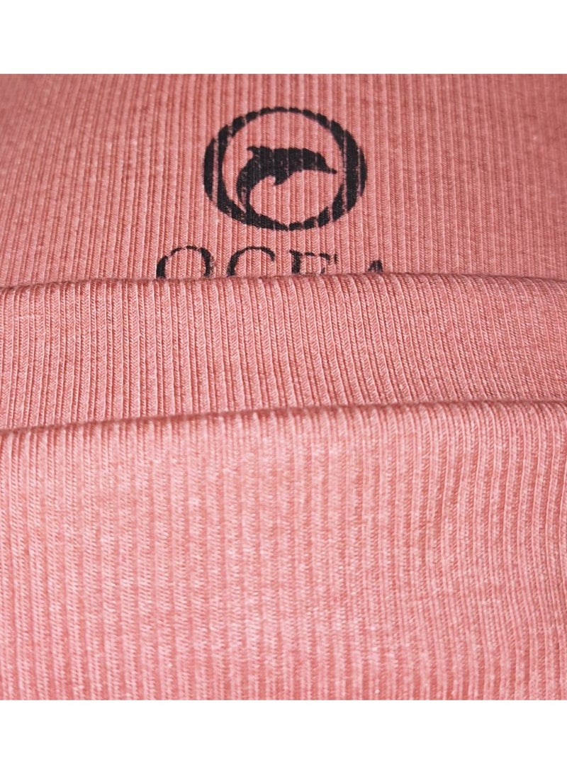 Oceakids Ribbed Bamboo Sleepsuit - Image 3