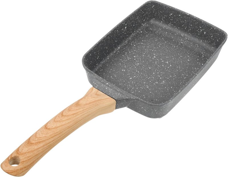 Healeved Nonstick Frying Pan with Handle 10 Inch Maifan Stone Coating Skillet for Steak and Pancakes Household Kitchen Cookware - Image 1