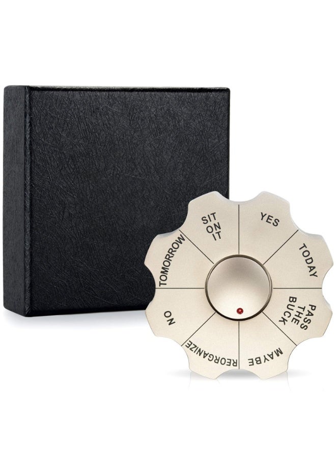 Paper weight Decision Maker for Men, Funny Decision Paperweight for Bosses day gifts, Executive Office Decision Maker - Image 1