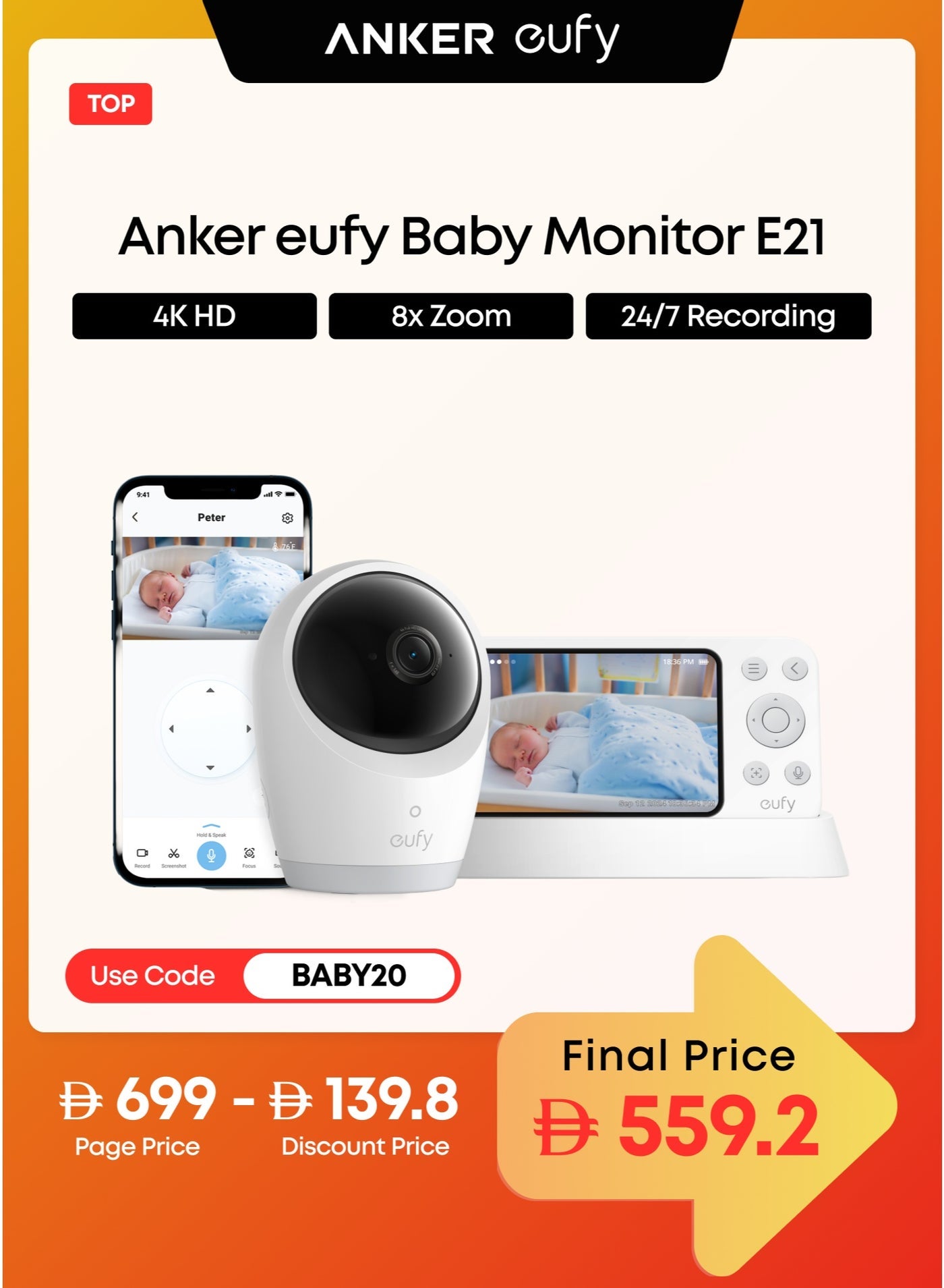 eufy Baby Monitor E21
