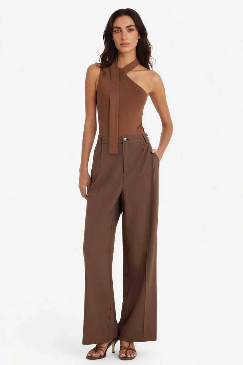 ديفاكتو One Shoulder Bodysuit