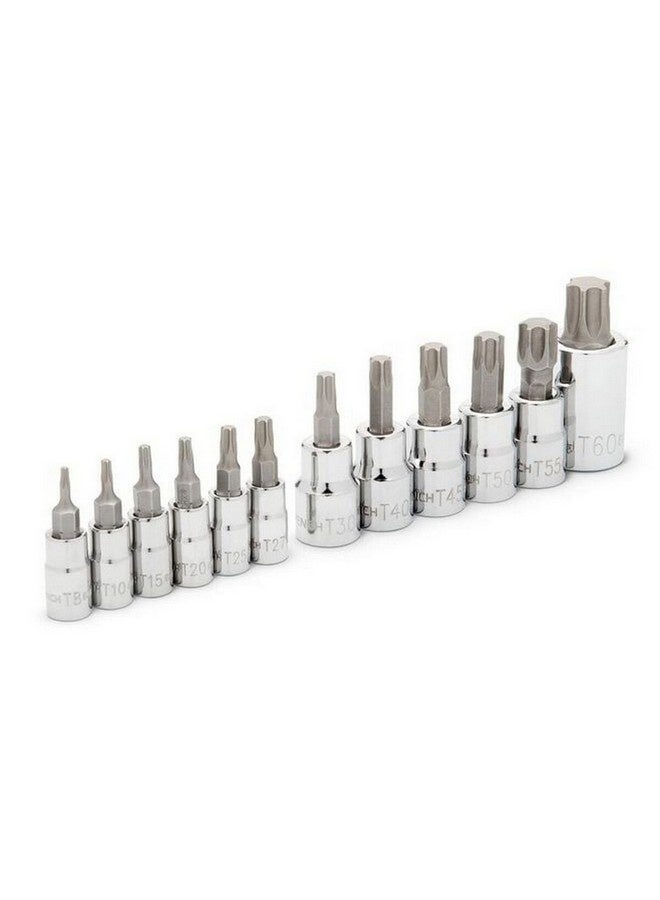 GearWrench 12-Piece Torx Bit Socket Set Silver 2 x 11 x 30.5 cm 80723G - Image 1