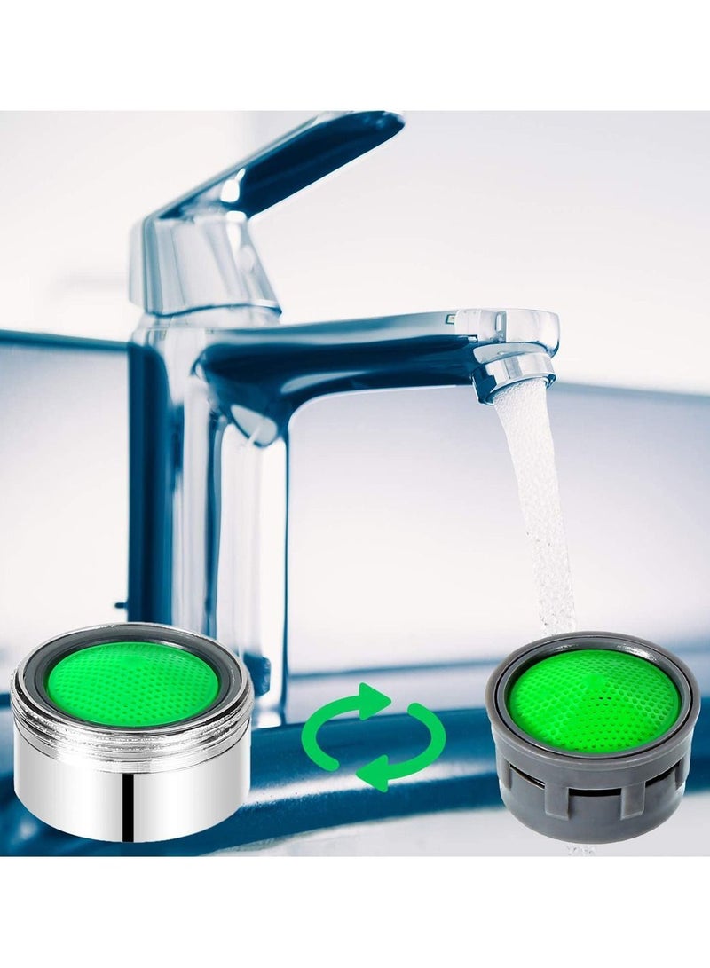 NIBEMINENT 12Pcs Faucet Aerator Water Saving Tap with Wrench for Kitchen Sink Bathroom Bath Tub - Image 5