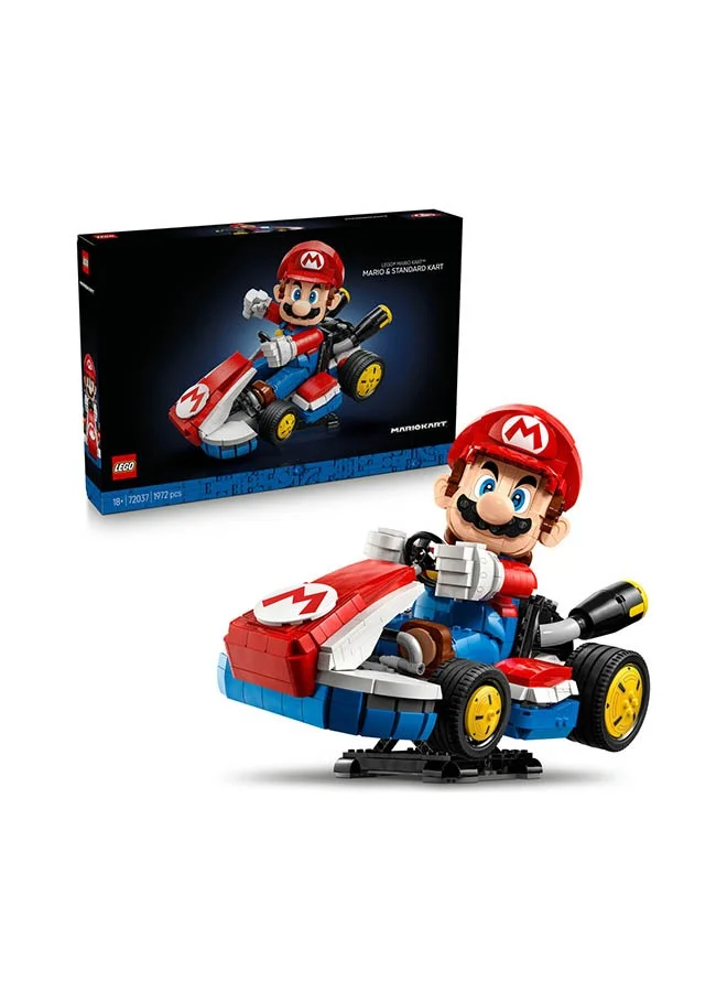 LEGO Super Mario Mario Kart™ – Mario & Standard Kart 72037 (1972) Pieces