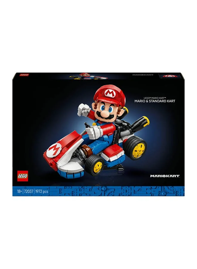 LEGO Super Mario Mario Kart™ – Mario & Standard Kart 72037 (1972) Pieces