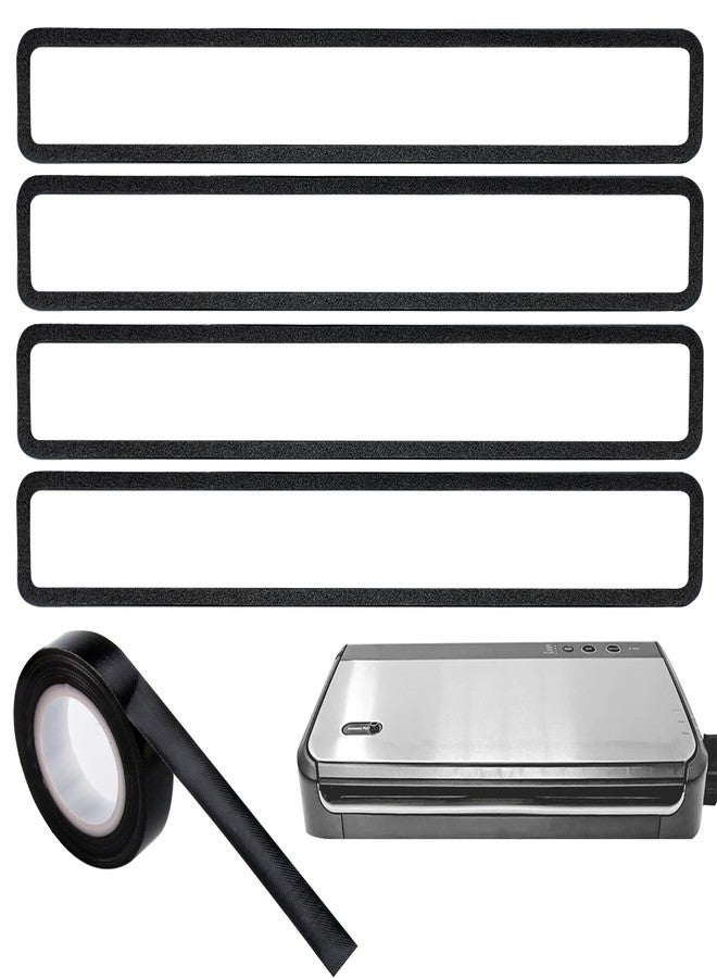ziHenryDa Foam Replacement Gaskets for FoodSaver FM2000, FM2100, GM2050, GM2150 Series Vacuum Sealers,Teflon Tape/PTFE Tape for FoodSaver FM2100 Vacuum Sealer Machine（PTFE Tape 33 Feet） (Black, 12.9*1.8*0.4) - Image 1
