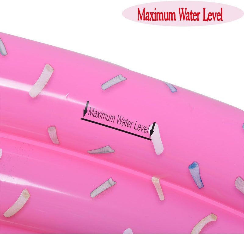 XFlated Kiddie Pool, Ice Cream 3 Ring Inflatable Pool for Kids, Ideal Water Pool in Summer, 45 Inches Inflatable Swimming Pool, for Ages 3+ - Image 5