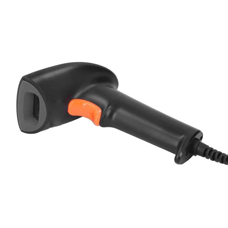 ماسح الباركود السلكي USB أحادي وثنائي الأبعاد مع حامل للمستودعات والسوبرماركت وإكسل وورد - Image 5