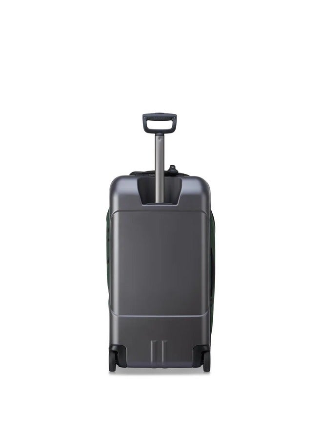 PEUGEOT Voyages 70cm Softcase 2 Wheel Hybrid Check-In Duffle Trolley  Army  - Image 2
