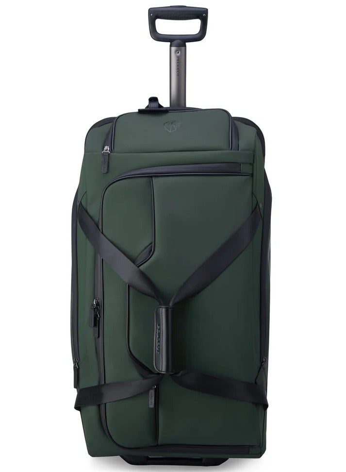 PEUGEOT Voyages 70 cm Softcase 2 Wheel Hybrid Check-In Duffle Trolley - Army Green - Image 1