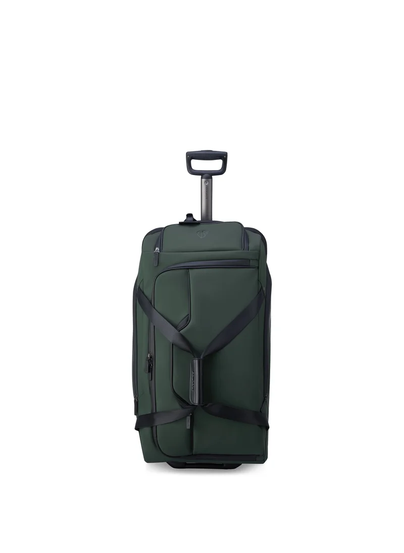 PEUGEOT Voyages   70cm Softcase 2 Wheel Hybrid Check-In Duffle Trolley  Army