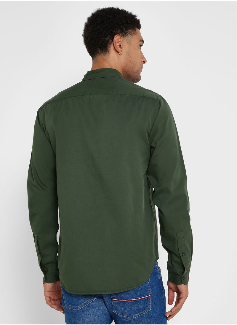 Seventy Five - Twill Long Sleeve Shirt - Image 1