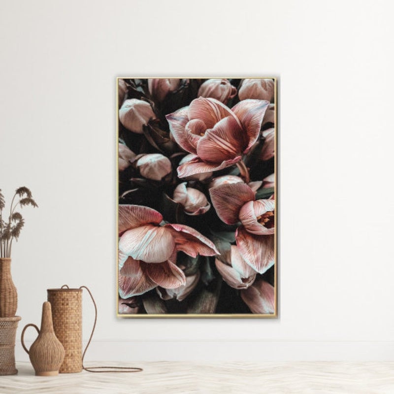 ماركتنا لوحة قماشية بتصميم مودرن مع برواز مجوف مقاس (60×90) قطعة واحدة - Image 1