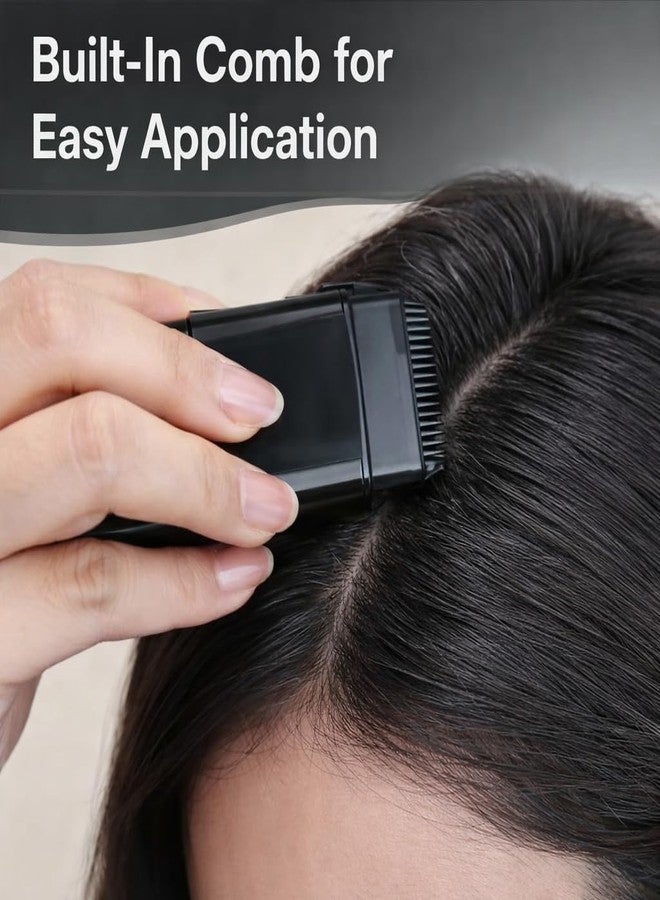 CAVERNSHOP Instant Hair Color Comb Stick for Grey Hair Coverage, Waterproof & Sweat-Proof Hair Dye Stick with Built-In Comb, Easy Root Touch-Up for Men & Women, Black - Image 5