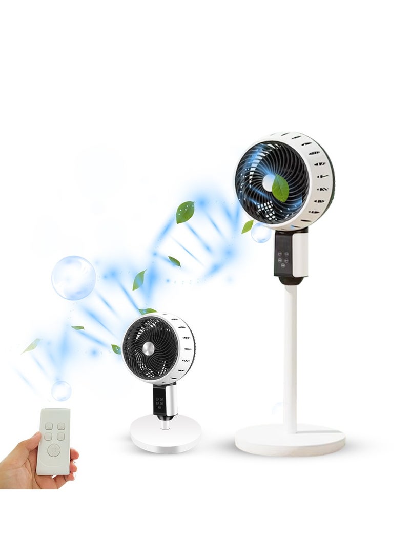 Toby's Toby’s New Turbine Vertical Pedestal Fan Anti Parabolic Design Air Circulation Fan Remote Control Best For bedroom Office Fan04 - Image 1