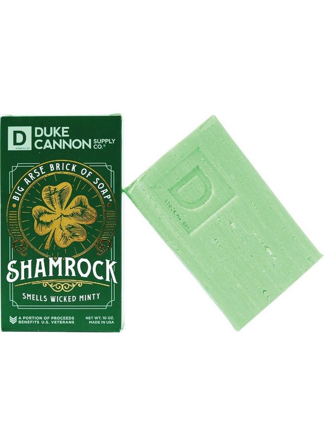 Duke Cannon Supply Co. Bar Of Soap For Men (10 Ounce (Pack Of 1), Shamrock) 